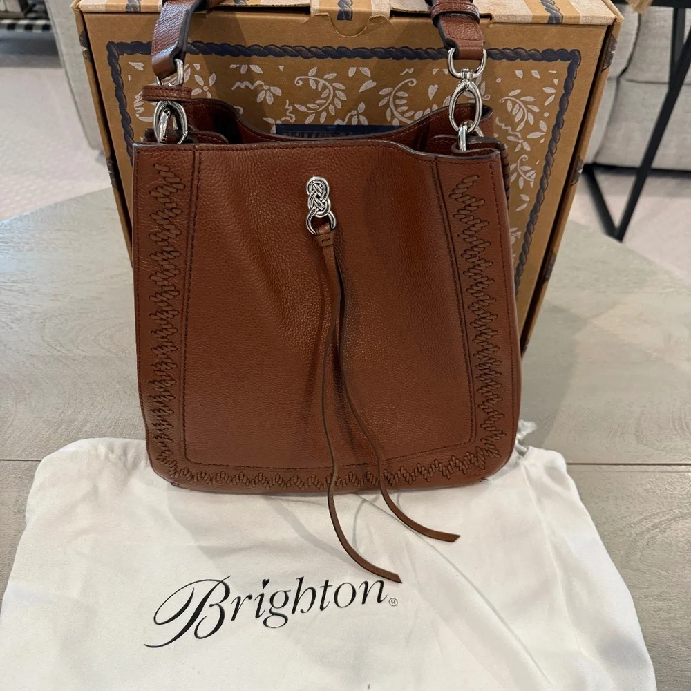 Brighton Brown Hobo Bag - Picture 2 of 10